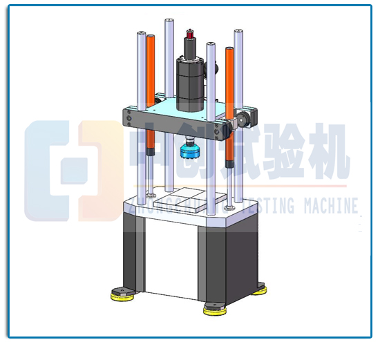 20kN橡膠墊板動(dòng)剛度試驗(yàn)測(cè)試機(jī)